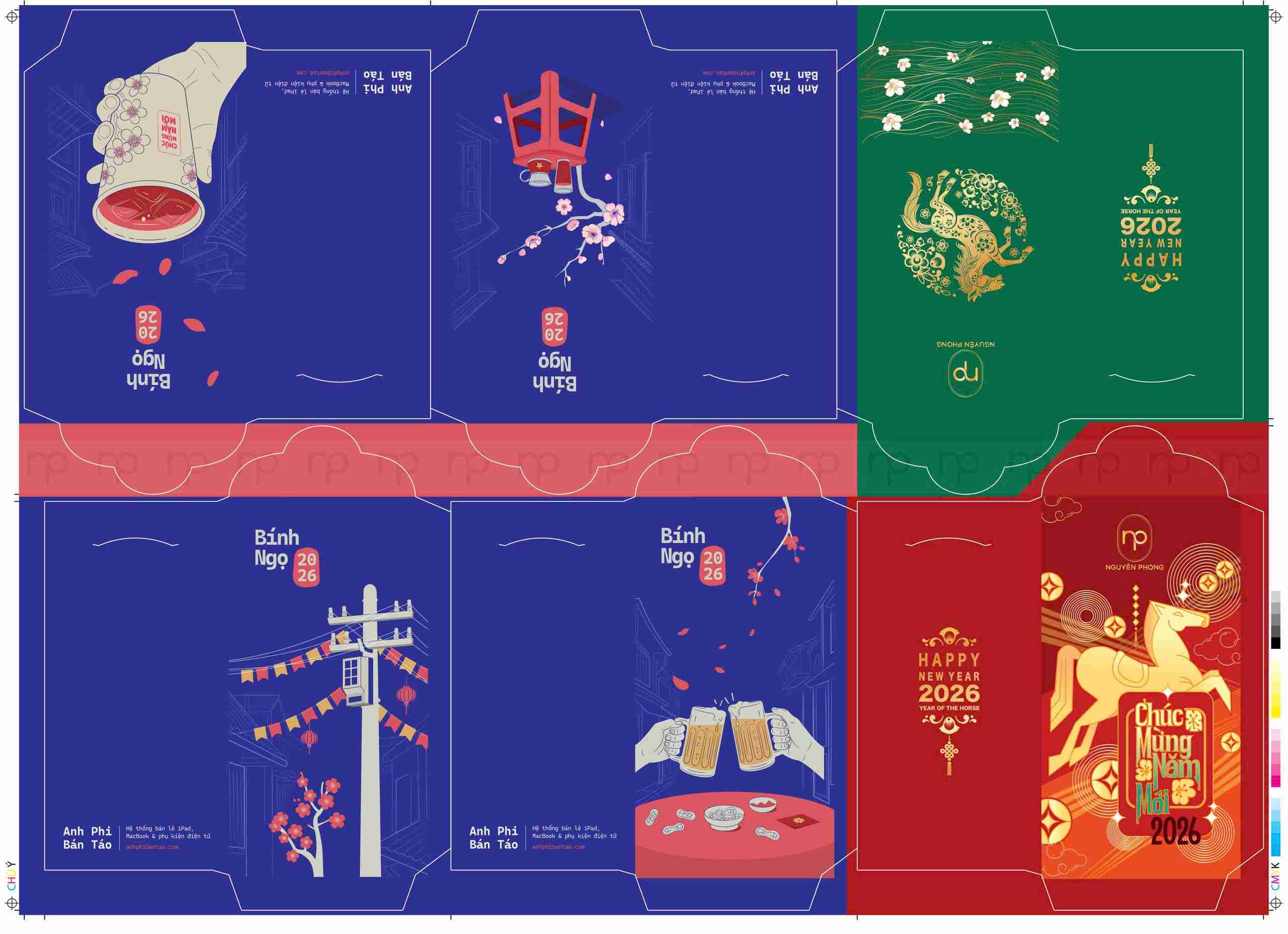 Lì xì in theo yêu cầu với chất lượng cao